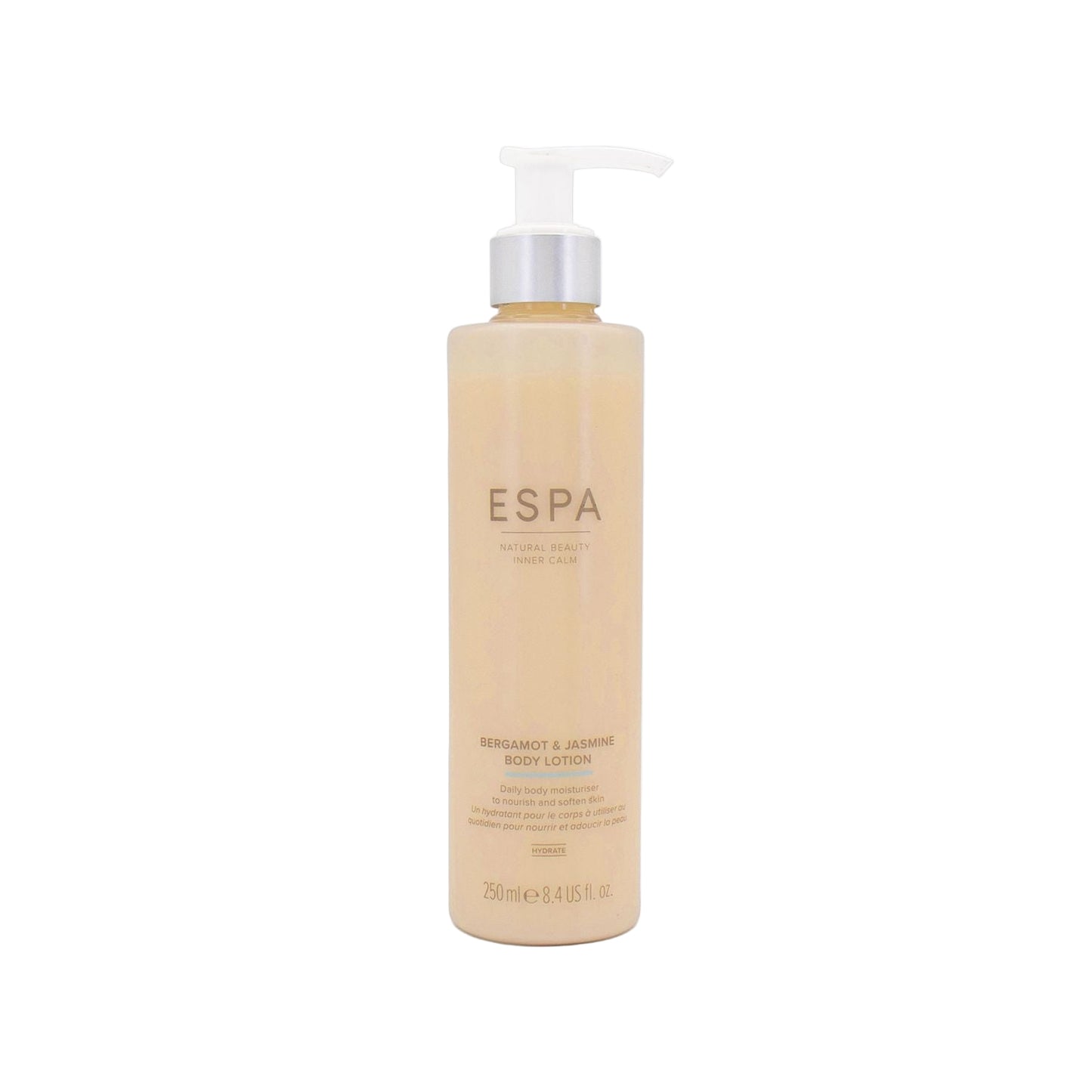 ESPA Bergamot & Jasmine Body Lotion 250ml - Small Amount Missing