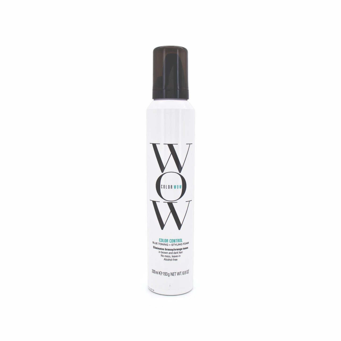 Color Wow Color Control Blue Toning and Styling Foam 200ml - Imperfect Container
