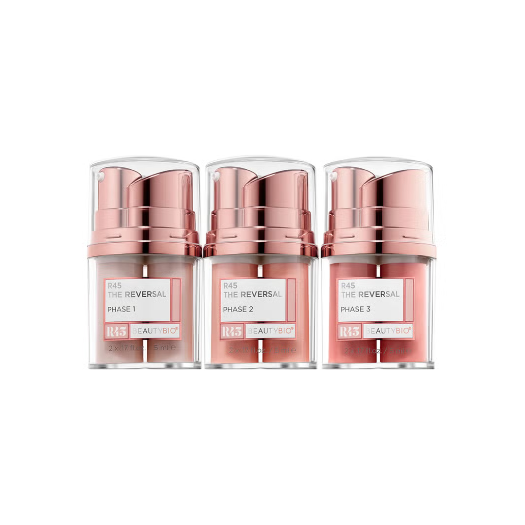 Beauty Bio R45 The Reversal 3 Phase Skin Transformation Treatment Set - Imperfect Box