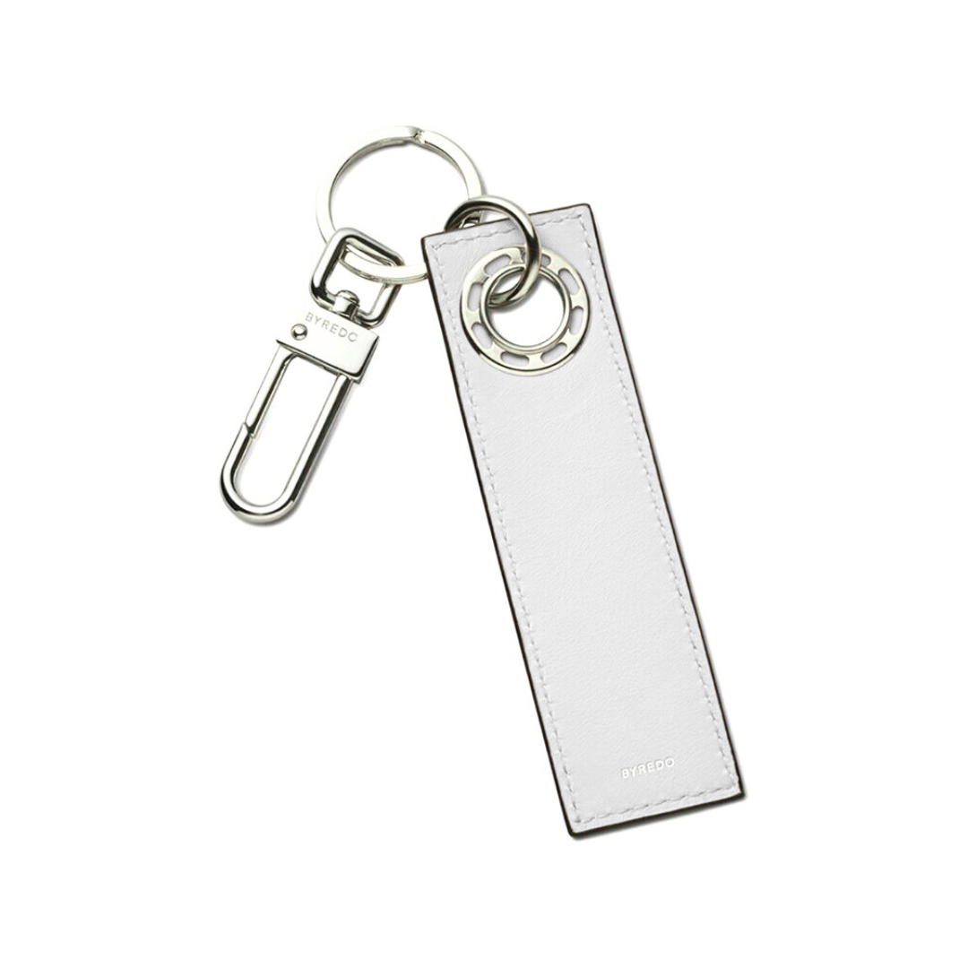 Byredo White Leather Key Chain - Imperfect Box