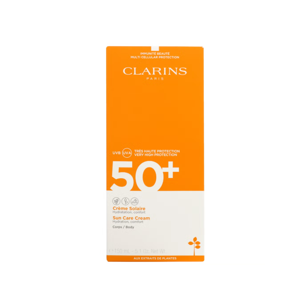 Clarins Sun Care Cream for Body SPF 50 150ml - Imperfect Box