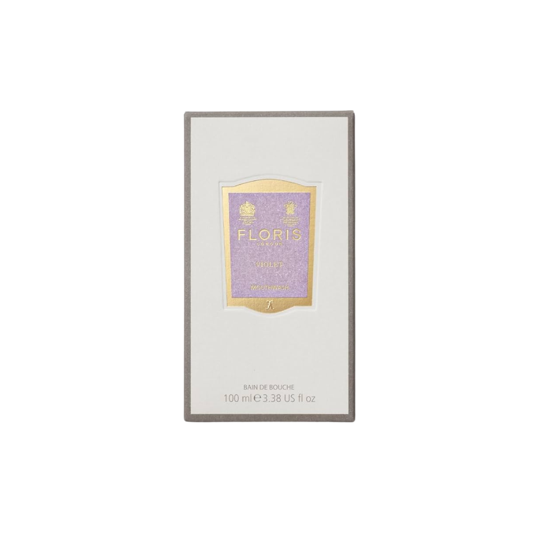 Floris London Violet Mouthwash 100ml - Imperfect Box