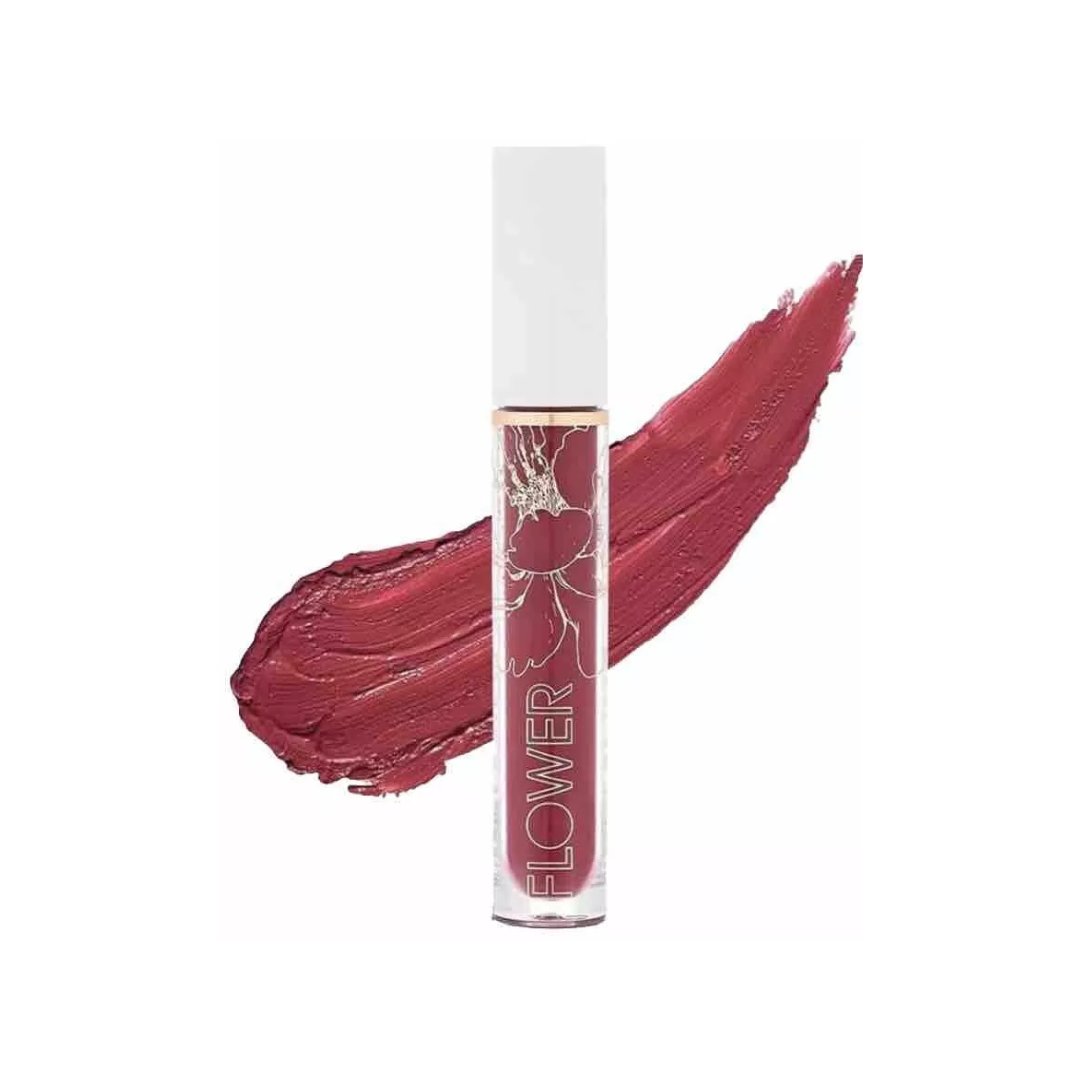 Flower Beauty Miracle Matte Lip Liquid Lipstick MERLOT KISS 5g - Imperfect Container
