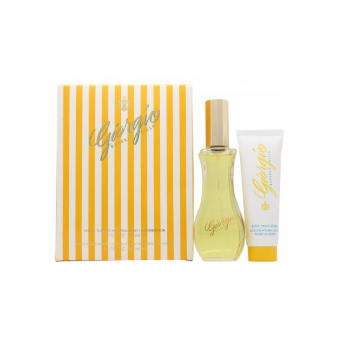 Giorgio Beverly Hills Eau De Toilette Gift Set 90ml - Imperfect Box