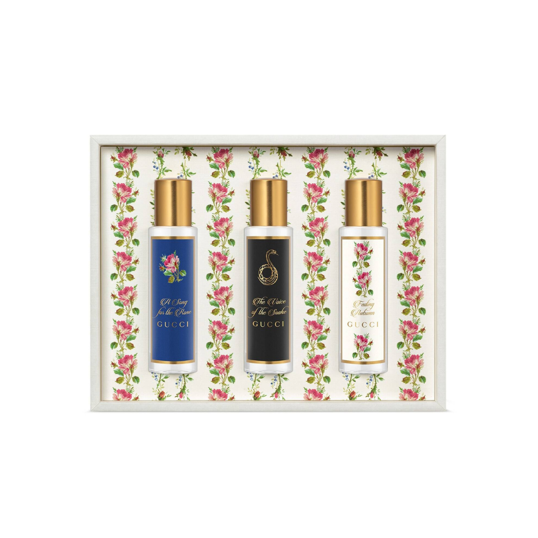 Gucci The Alchemist's Garden Mini Fragrance Gift Set 3x15ml - Imperfect Box