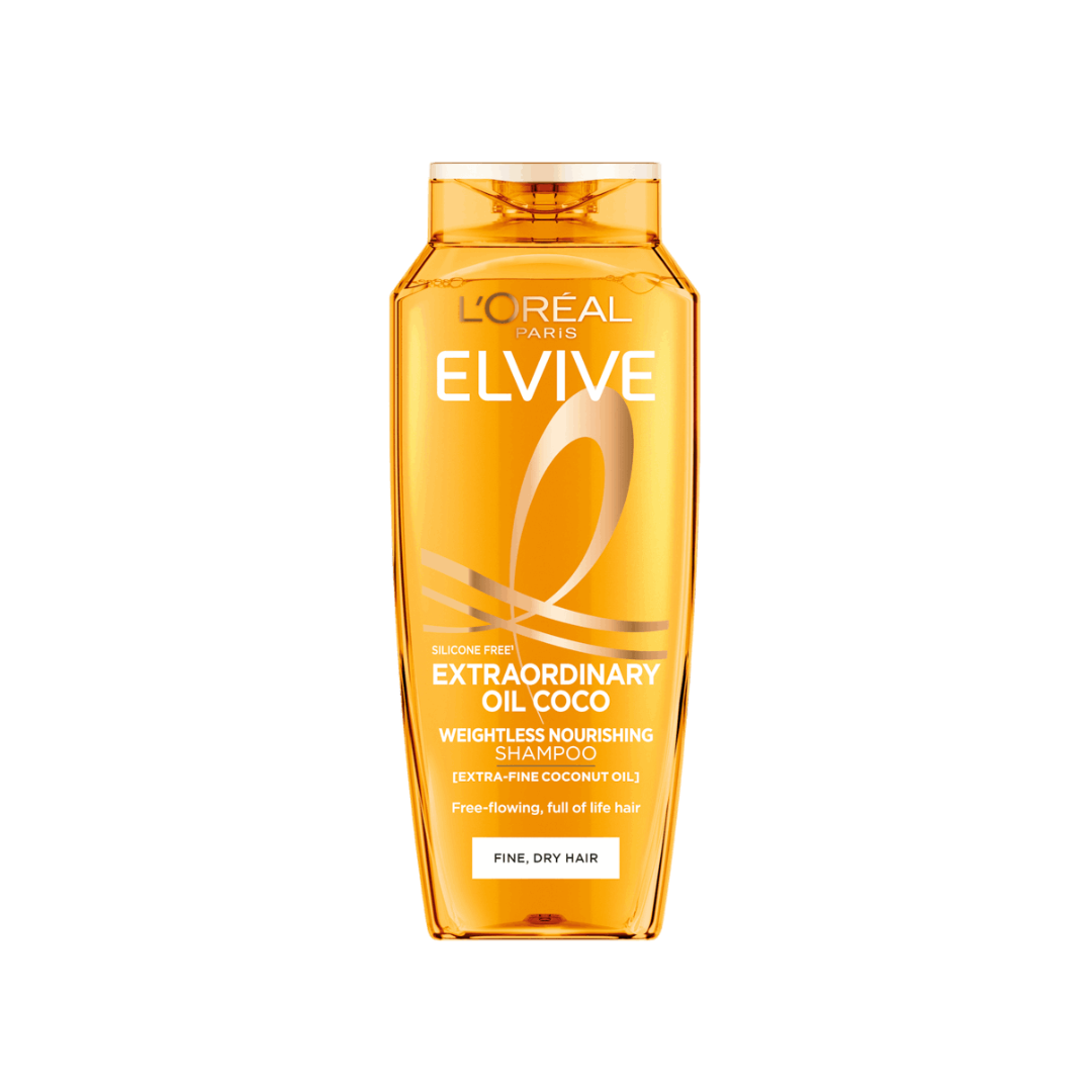 L'Oreal Elvive Extraordinary Oil Coco Shampoo 500ml - Damaged Lid