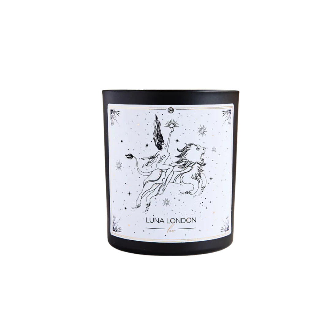 Luna London The Zodiac Collection: Leo Scented Candle 200g - Imperfect Box