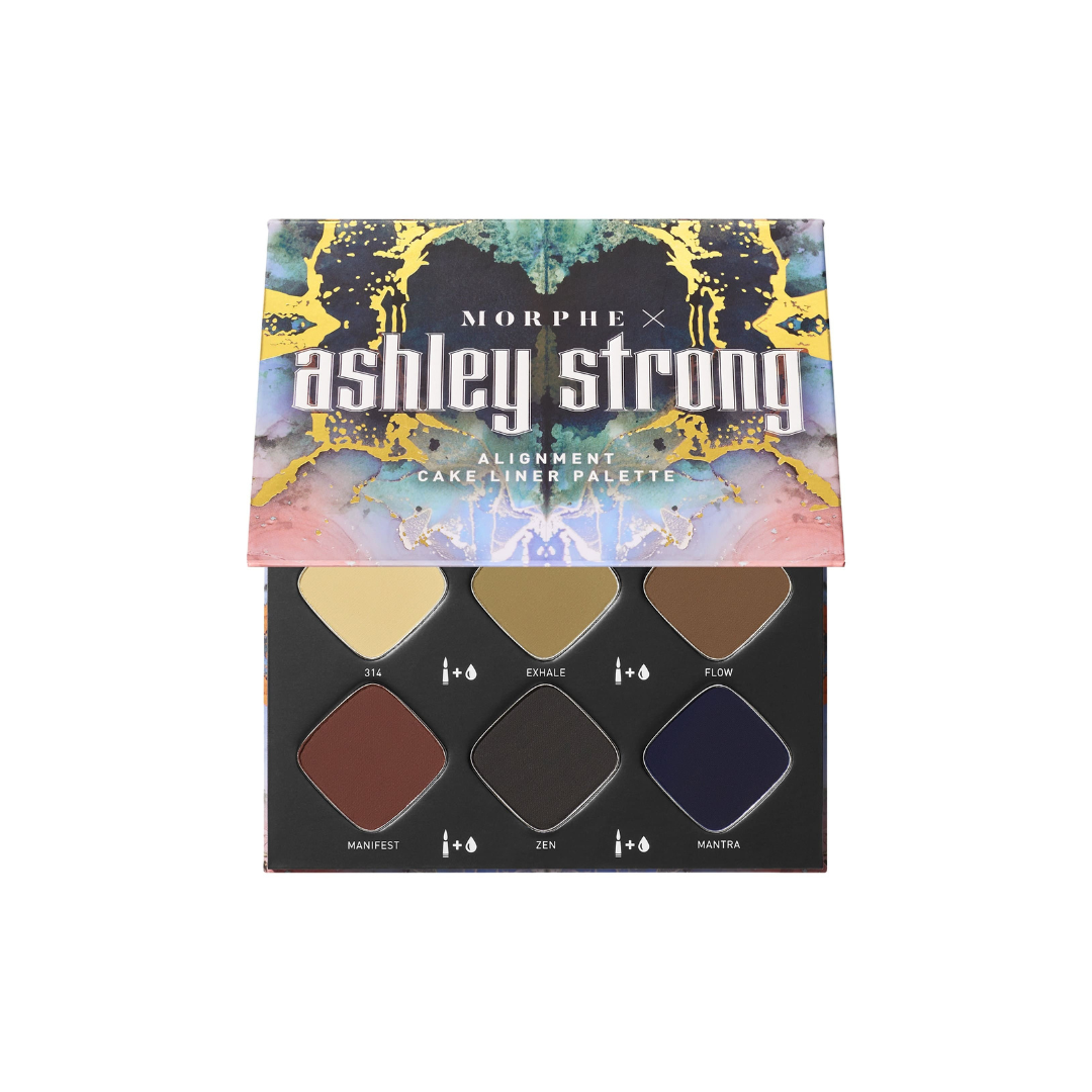 Morphe X Ashley Strong Alignment Cake Liner Palette - New