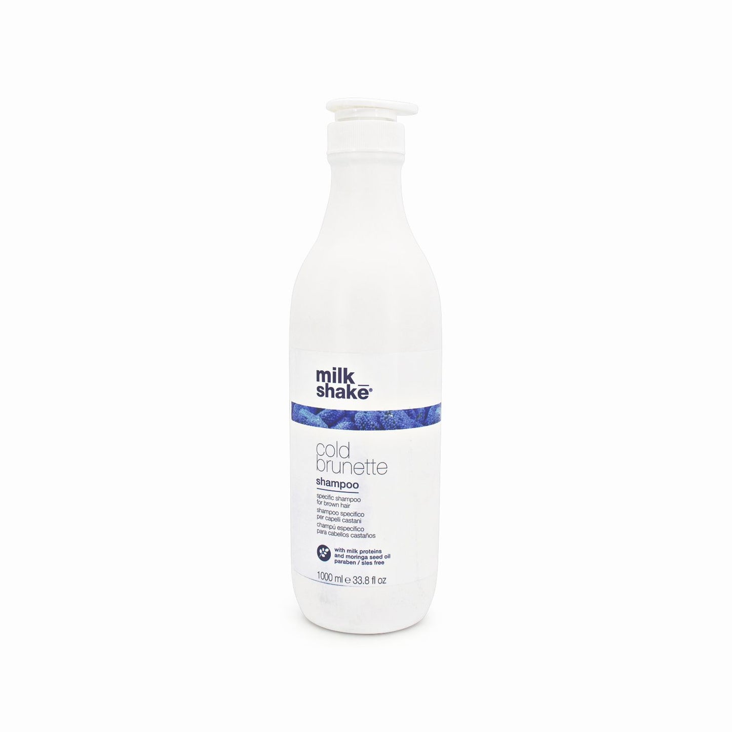 Milk Shake Cold Brunette Shampoo 1000ml - Imperfect Container