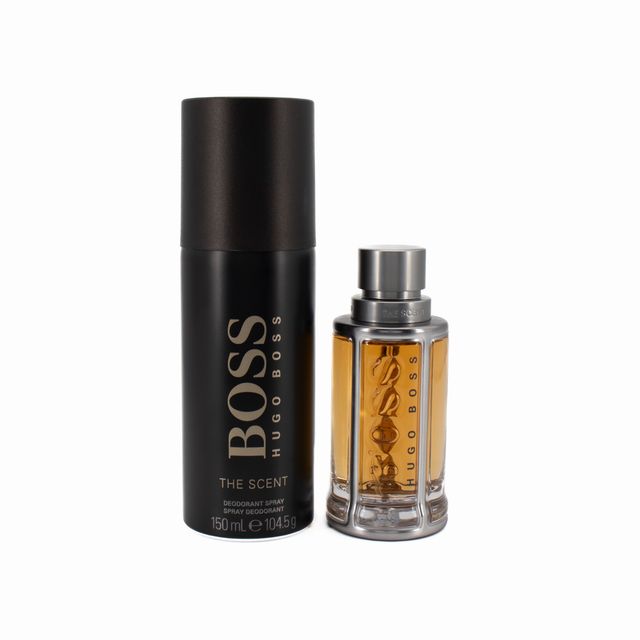 Hugo Boss BOSS The Scent Eau De Toilette Spray Gift Set 50ml - Imperfect Box
