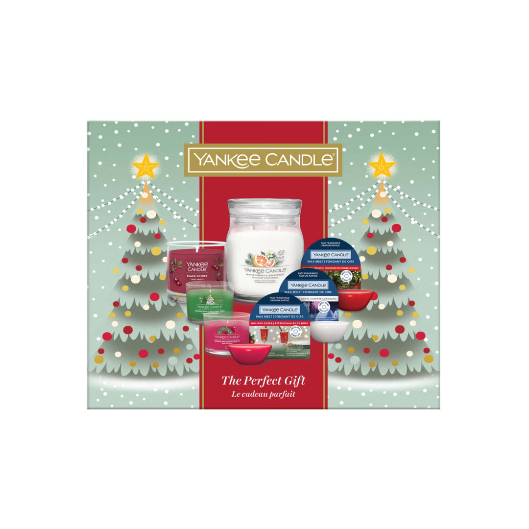 Yankee Candle The Perfect Gift Christmas 2024 Signature Set - Imperfect Box