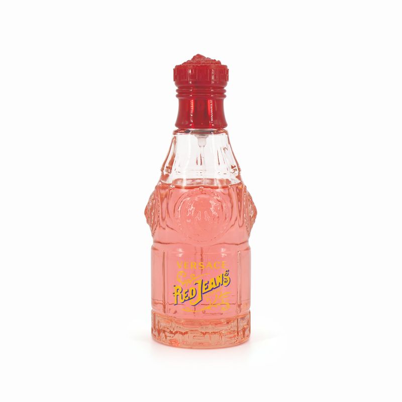 VERSACE Red Jeans Woman Eau de Toilette 75ml - Small Amount Missing