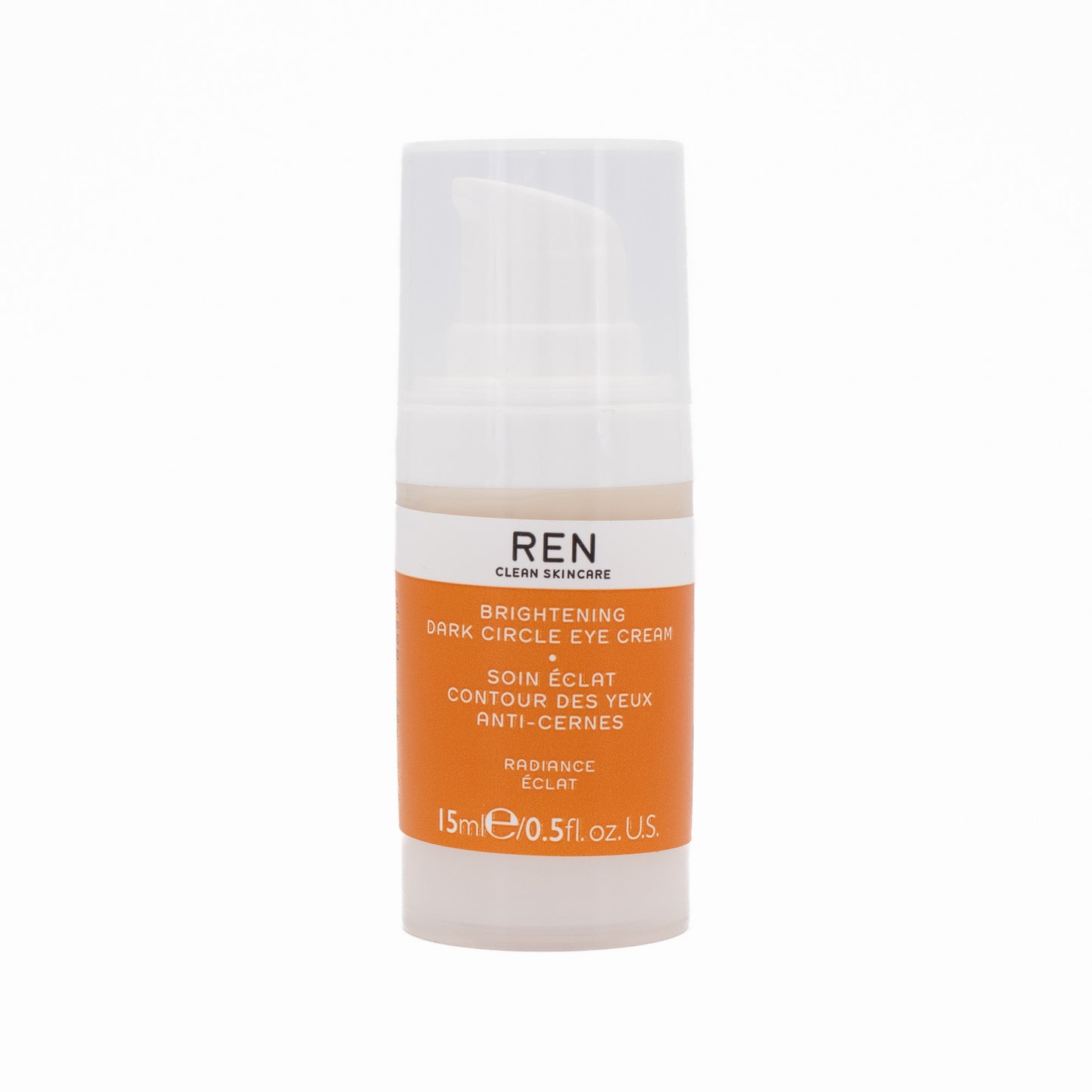 REN Radiance Brightening Dark Circle Eye Cream 15ml - Imperfect Box - This is Beauty UK