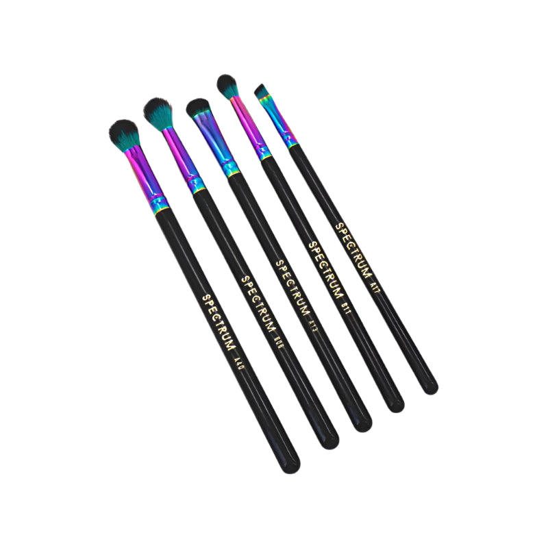 Spectrum Siren 5 Piece Eye Makeup Brush Set - Imperfect Box