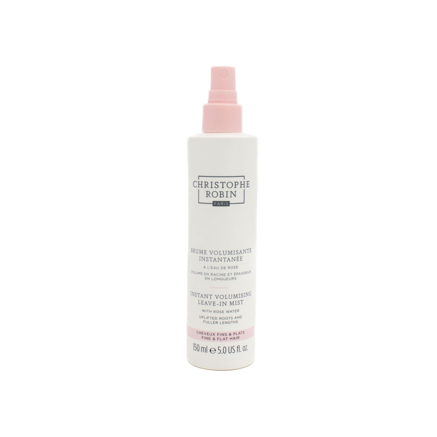 Christophe Robin Instant Volumising Leave In Mist with Rose 150ml - Missing Lid - This is Beauty UK