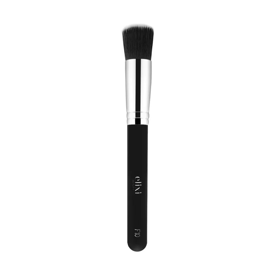 Elixi Beauty Flat Foundation Brush Black F10 - New