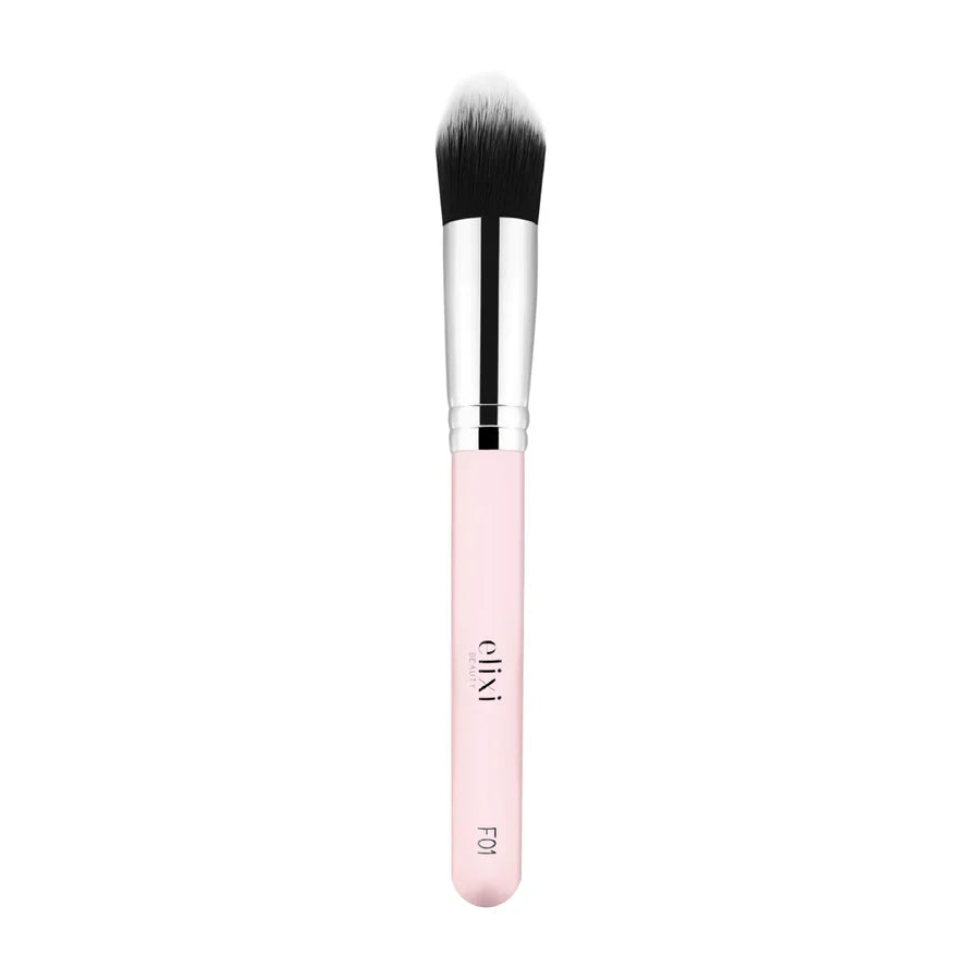 Elixi Beauty Tapered Kabuki Pink F01 - New