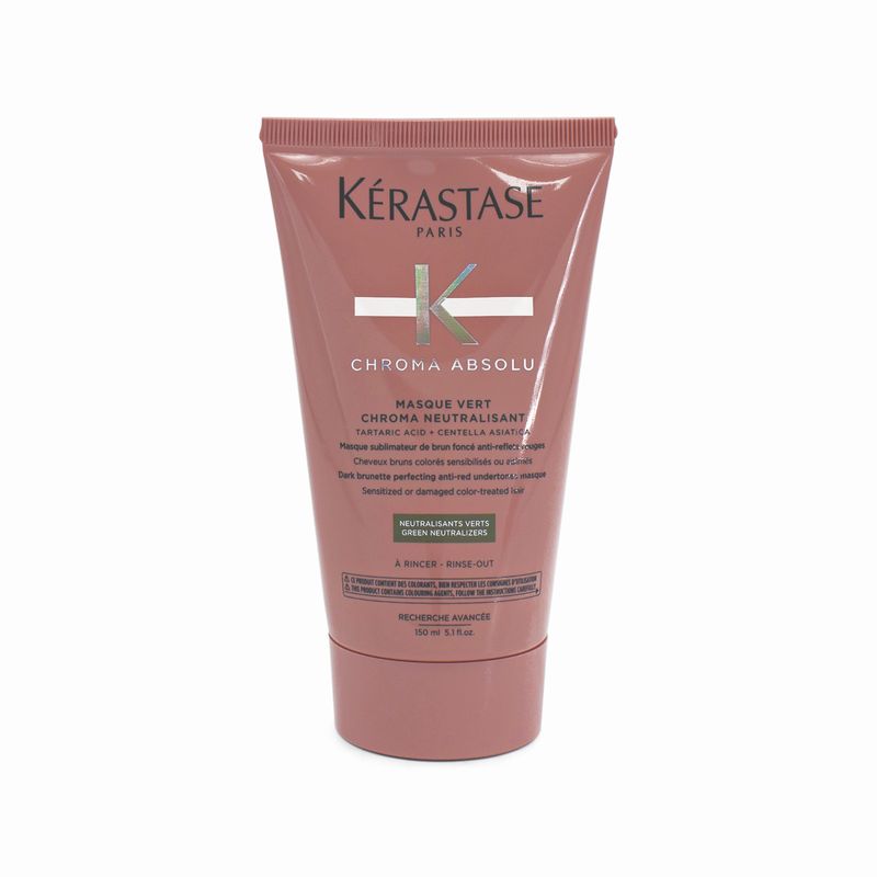 Kerastase Chroma Absolu Dark Brunette Anti Red Undertones Masque 150ml - Small Amount Missing