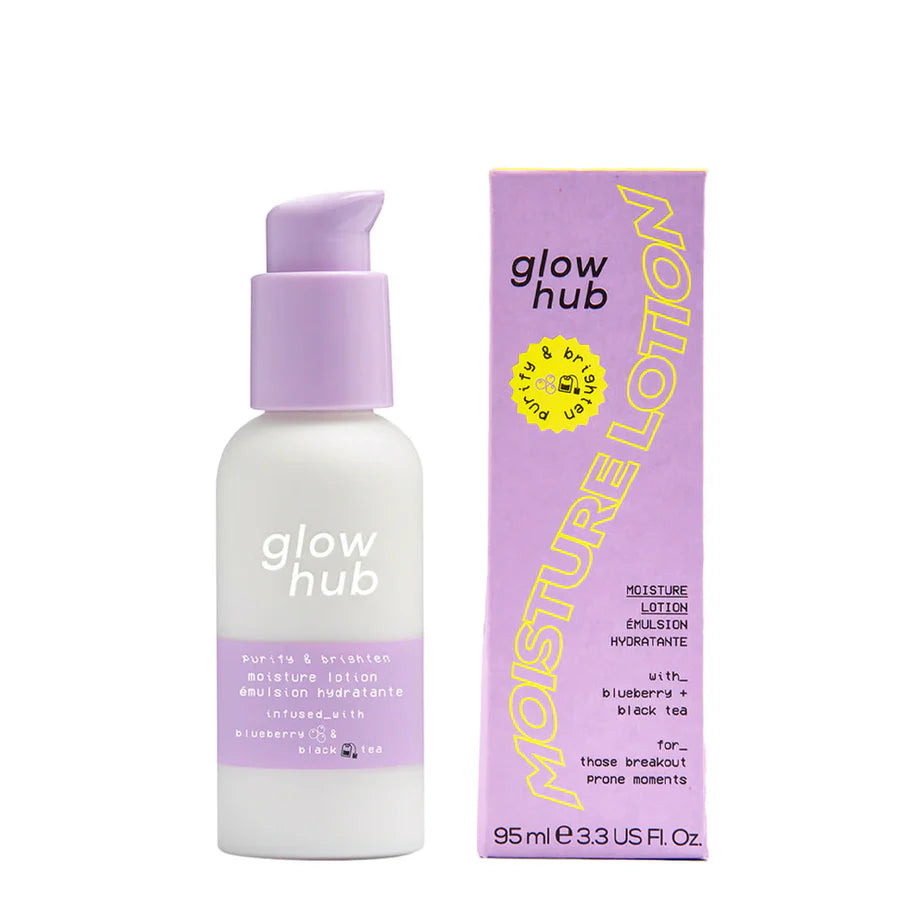 Glow Hub Purify & Brighten Moisture Lotion 95ml - New