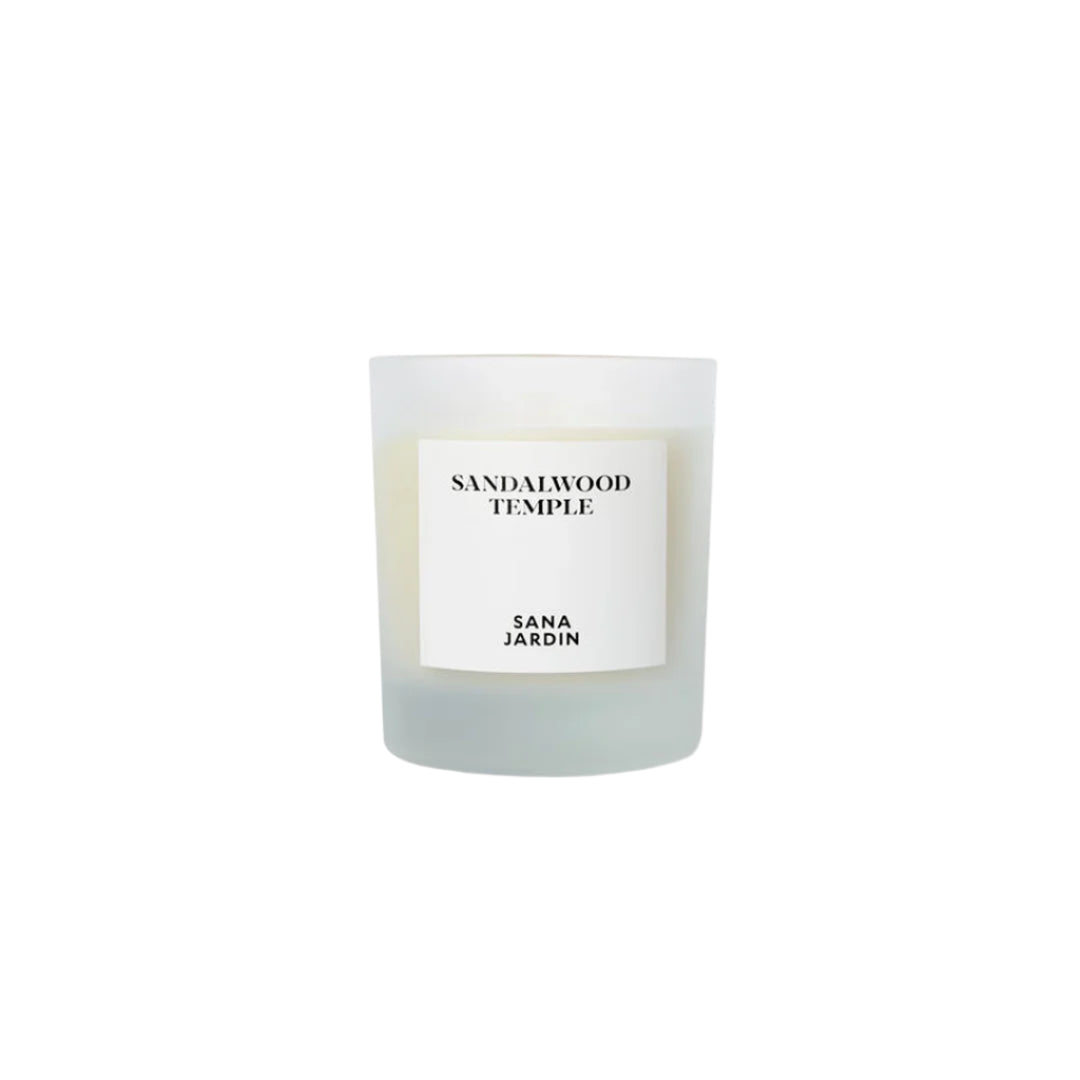 Sana Jardin Sandalwood Temple Candle 190g - Imperfect Box