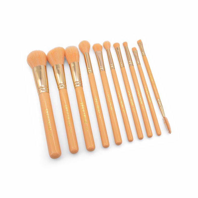 Spectrum Glam Clam 10 Piece Makeup Brush Set in Bag - Missing Box