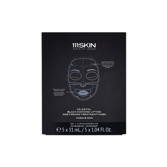 111SKIN Celestial Black Diamond Lifting and Firming Treatment Mask 5x - Imperfect Box