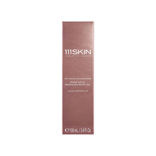 111Skin Rose Gold Radiance Body Oil 100ml - Imperfect Box