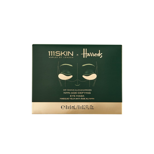 111Skin x Harrods 175 Anniversary Edition NMN Age-Defying Eye Masks 8 x 6ml - Imperfect Box