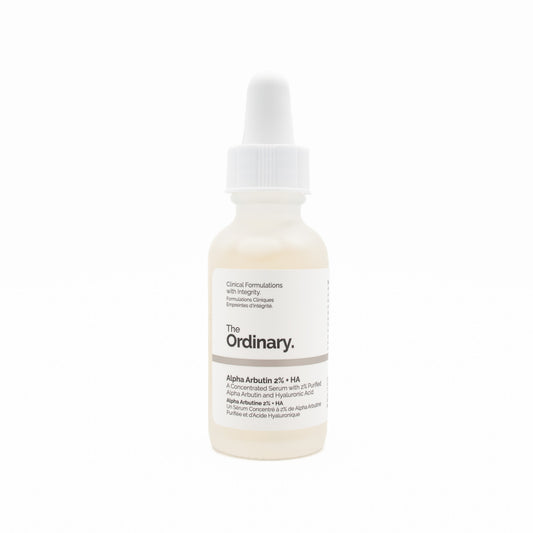 The Ordinary Alpha Arbutin 2% + HA Concentrated Serum 30ml - Imperfect Box