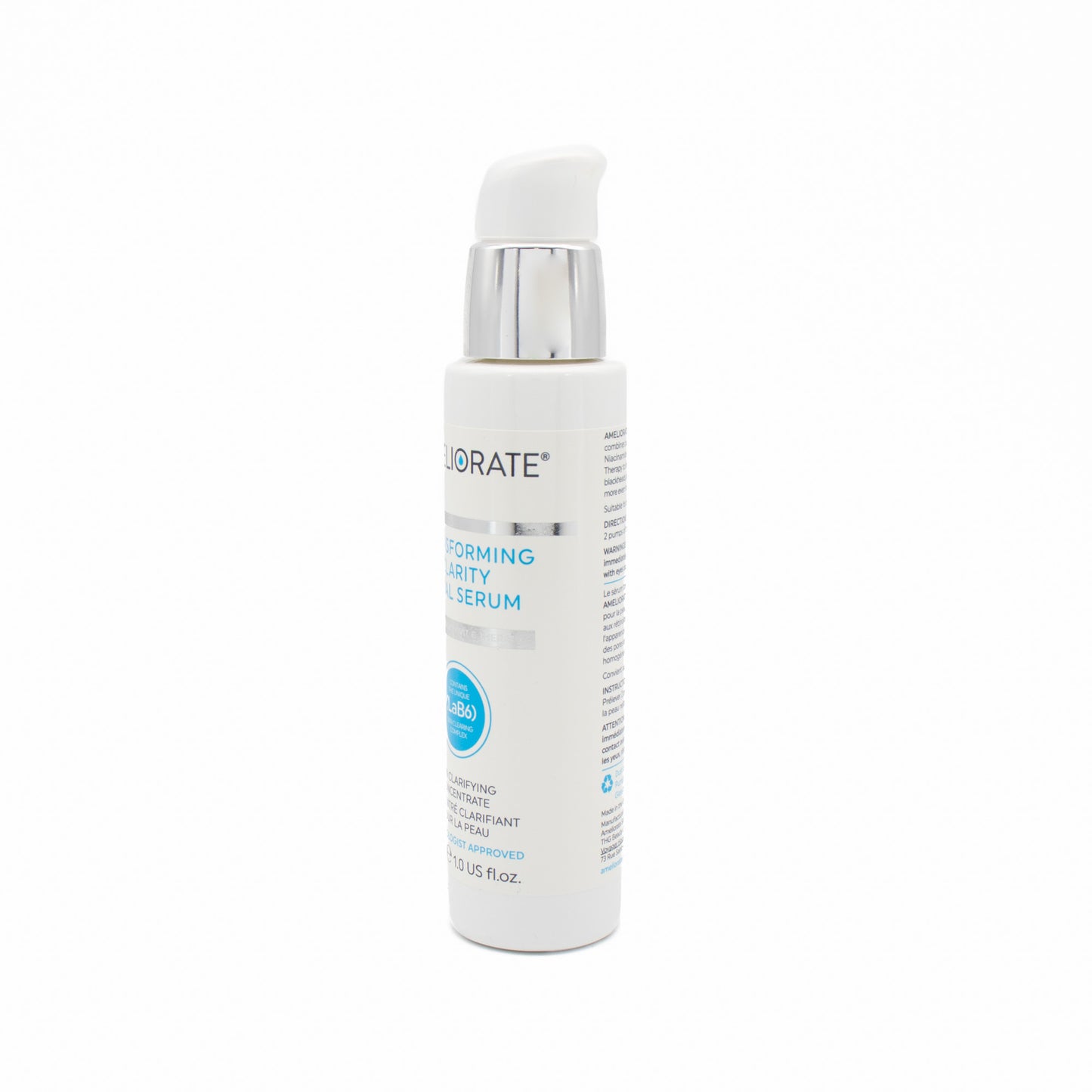 AMELIORATE Transforming Clarity Facial Serum 30ml - Missing Box