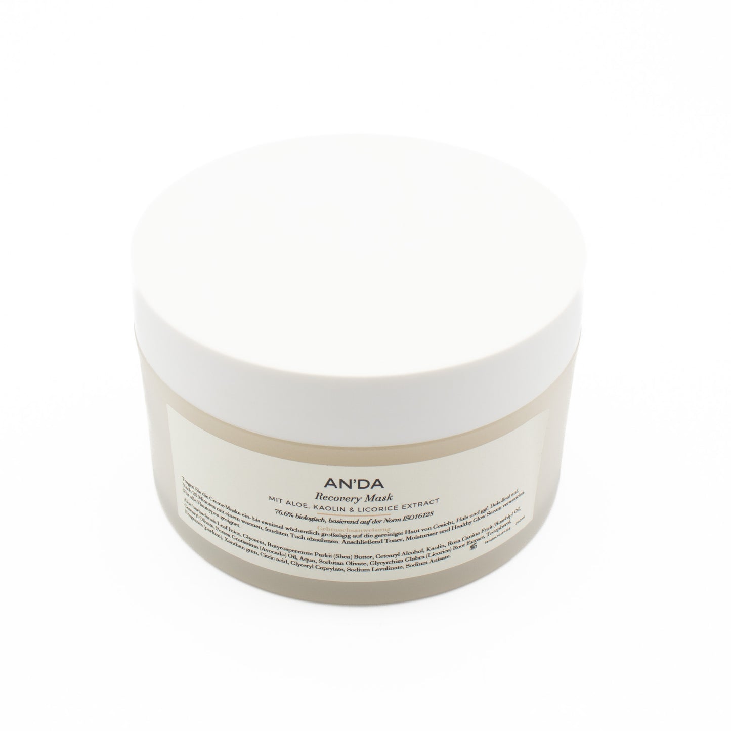 AN'DA Recovery Face Mask 200ml For All Skin Types - Missing Box