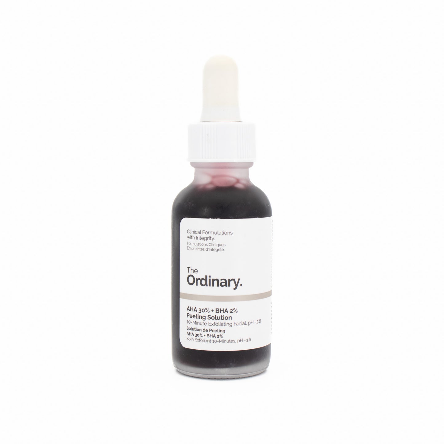 The Ordinary AHA 30% + BHA 2% Peeling Solution 30ml - Imperfect Box