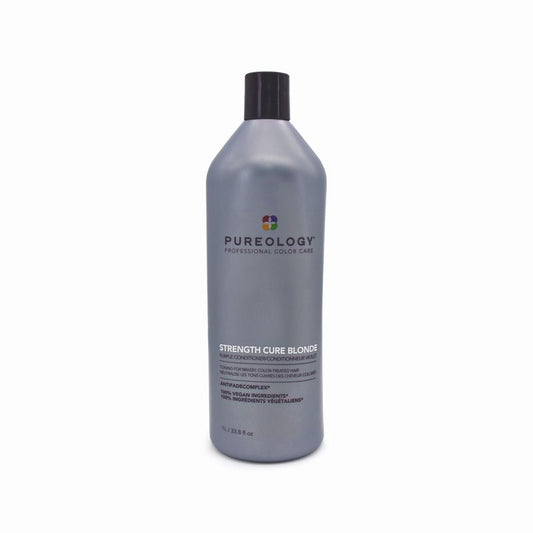 Pureology Strength Cure Blonde Conditioner 1L - Damaged Lid & Imperfect Container