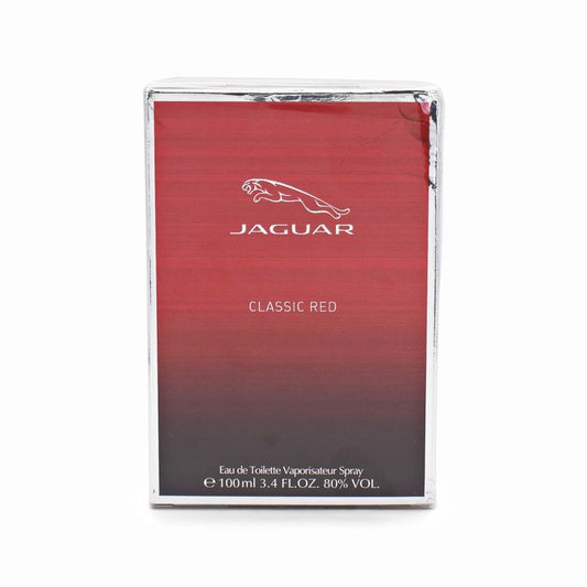 Jaguar Classic Red Eau De Toilette Spray 100ml - Imperfect Box