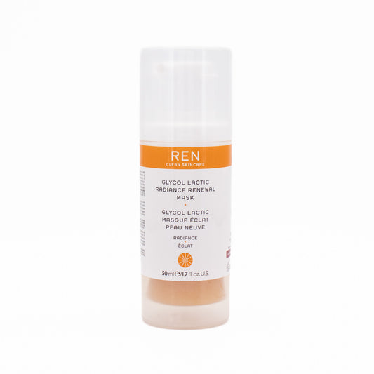 REN Glycol Lactic Radiance Renewal Mask 50ml - Imperfect Box - This is Beauty UK