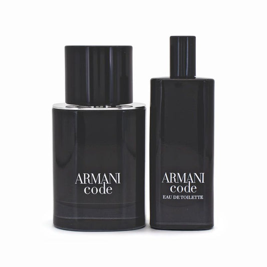 Giorgio Armani Code Eau de Toilette 50ml & 15ml Gift Set - Imperfect Box