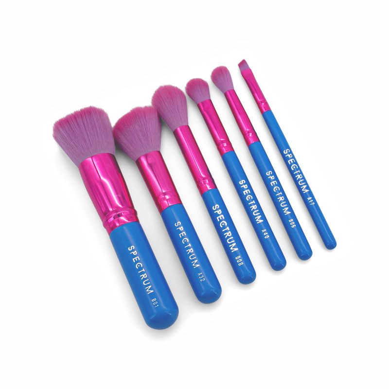 Spectrum x Disney Stitch 6 Piece Mini Makeup Brush Set - Imperfect Box