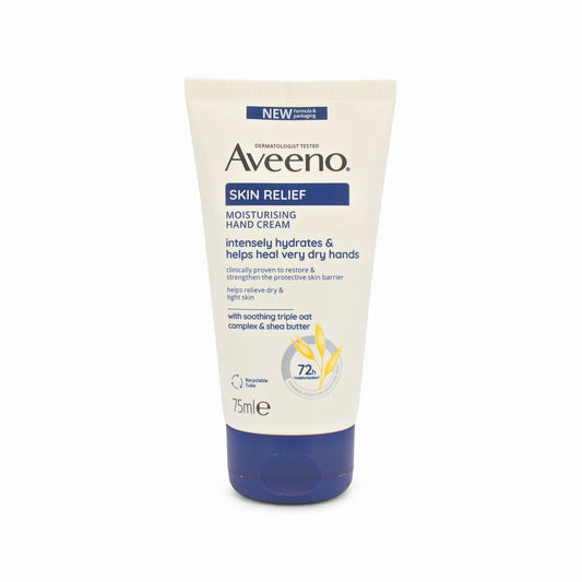 Aveeno Skin Relief Moisturising Hand Cream 75ml - Imperfect Container