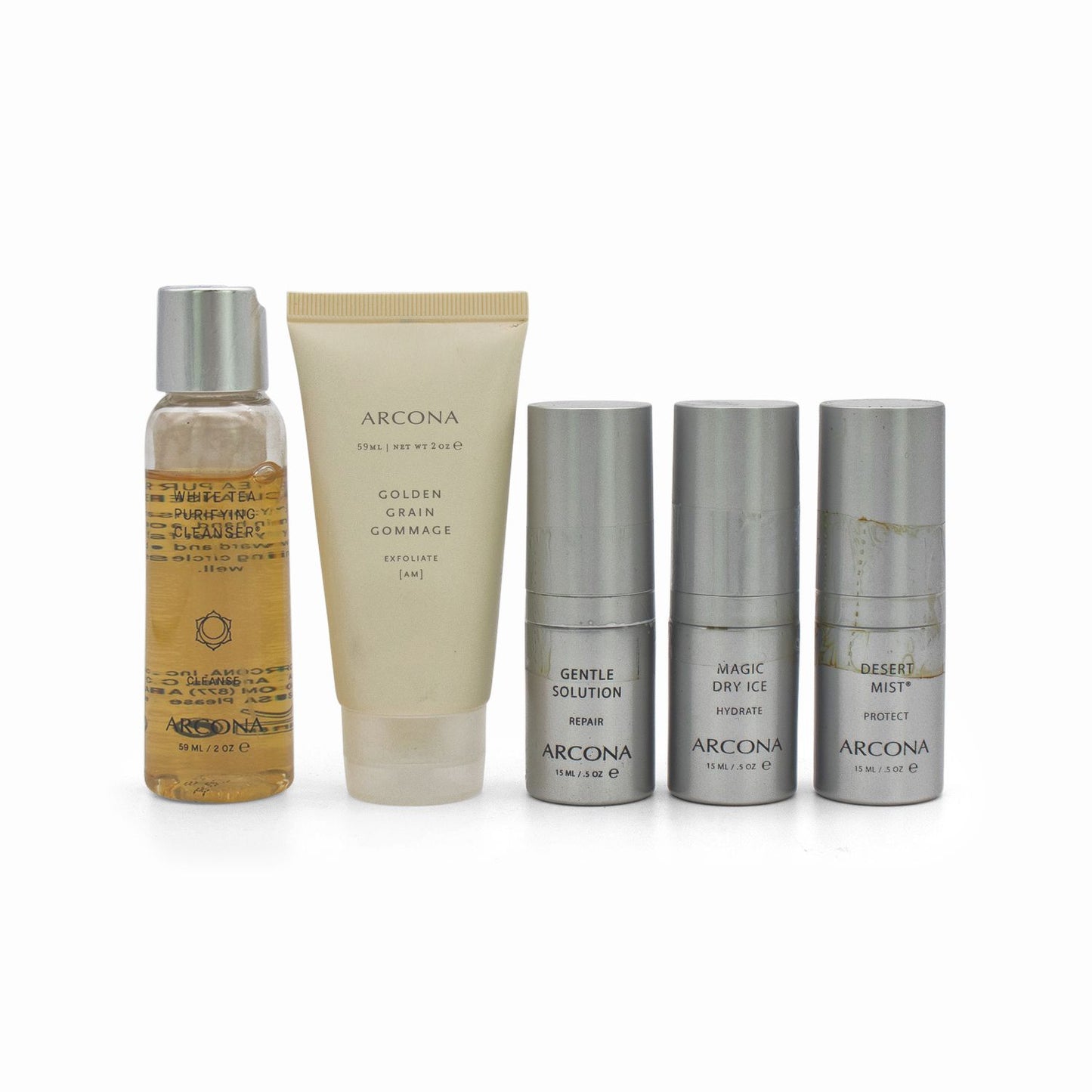Arcona Basic Five Daily Essentials Set Balanced Skin - Small Amount Missing