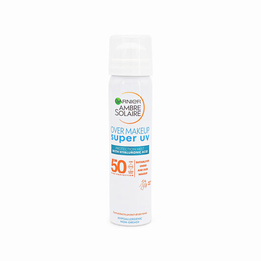 Garnier Ambre Solaire Over Makeup Super UV Protection Mist SPF50 75ml - Imperfect Container