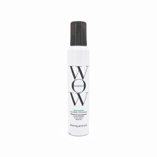 Color Wow Color Control Blue Toning and Styling Foam 200ml - Imperfect Container