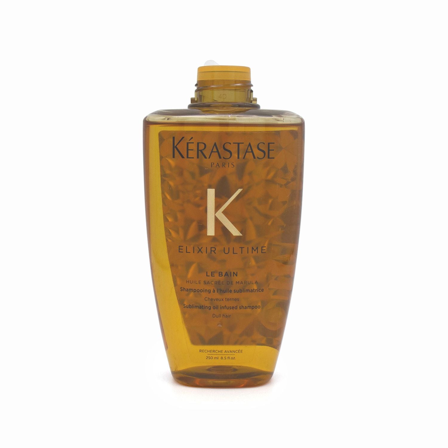 Kerastase Elixir Ultime Oil Shampoo 250ml - Missing Lid & Imperfect Container - This is Beauty UK