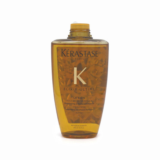 Kerastase Elixir Ultime Oil Shampoo 250ml - Missing Lid & Imperfect Container - This is Beauty UK
