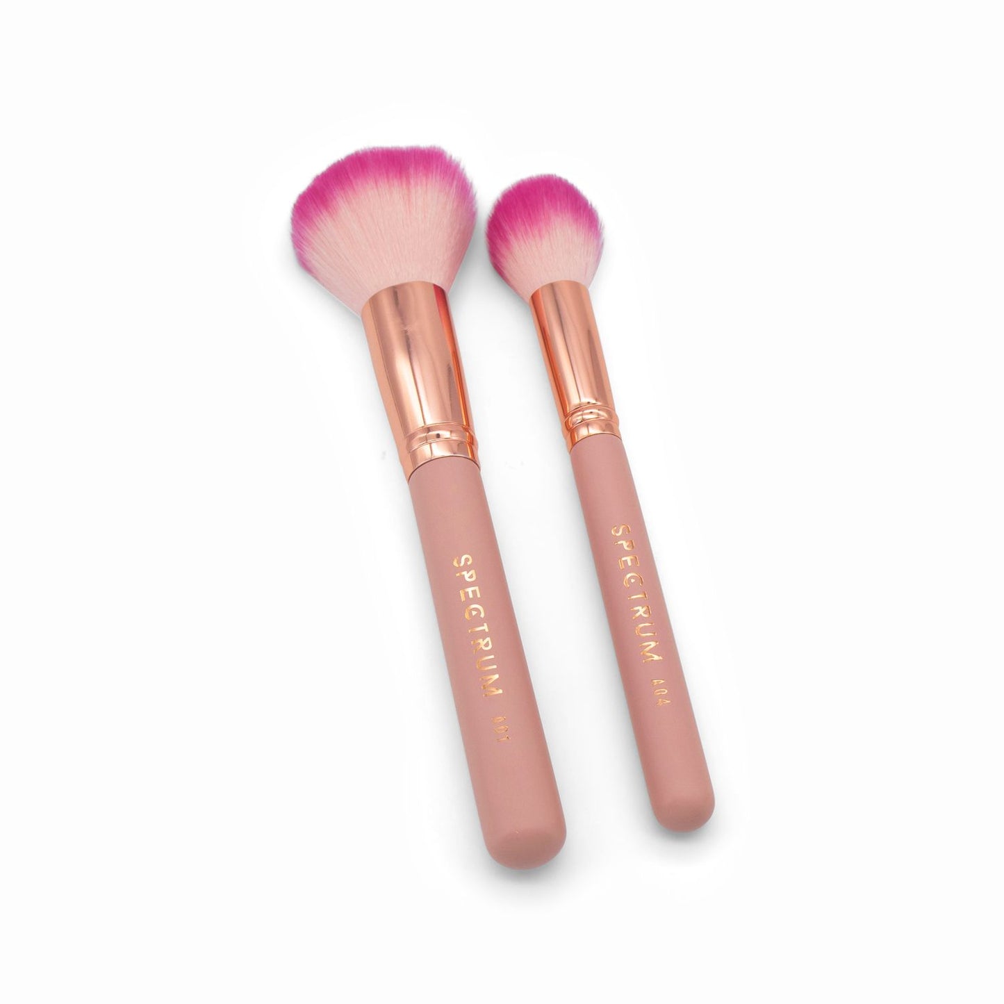 Spectrum Rose Quartz A04 & A01 Makeup Brush Duo - Imperfect Box