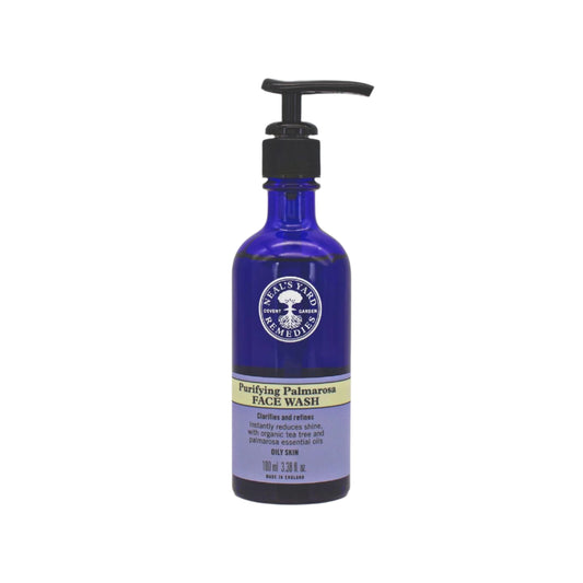 Neal's Yard Remedies Purifying Palmarosa Face Wash 100ml - Imperfect Container