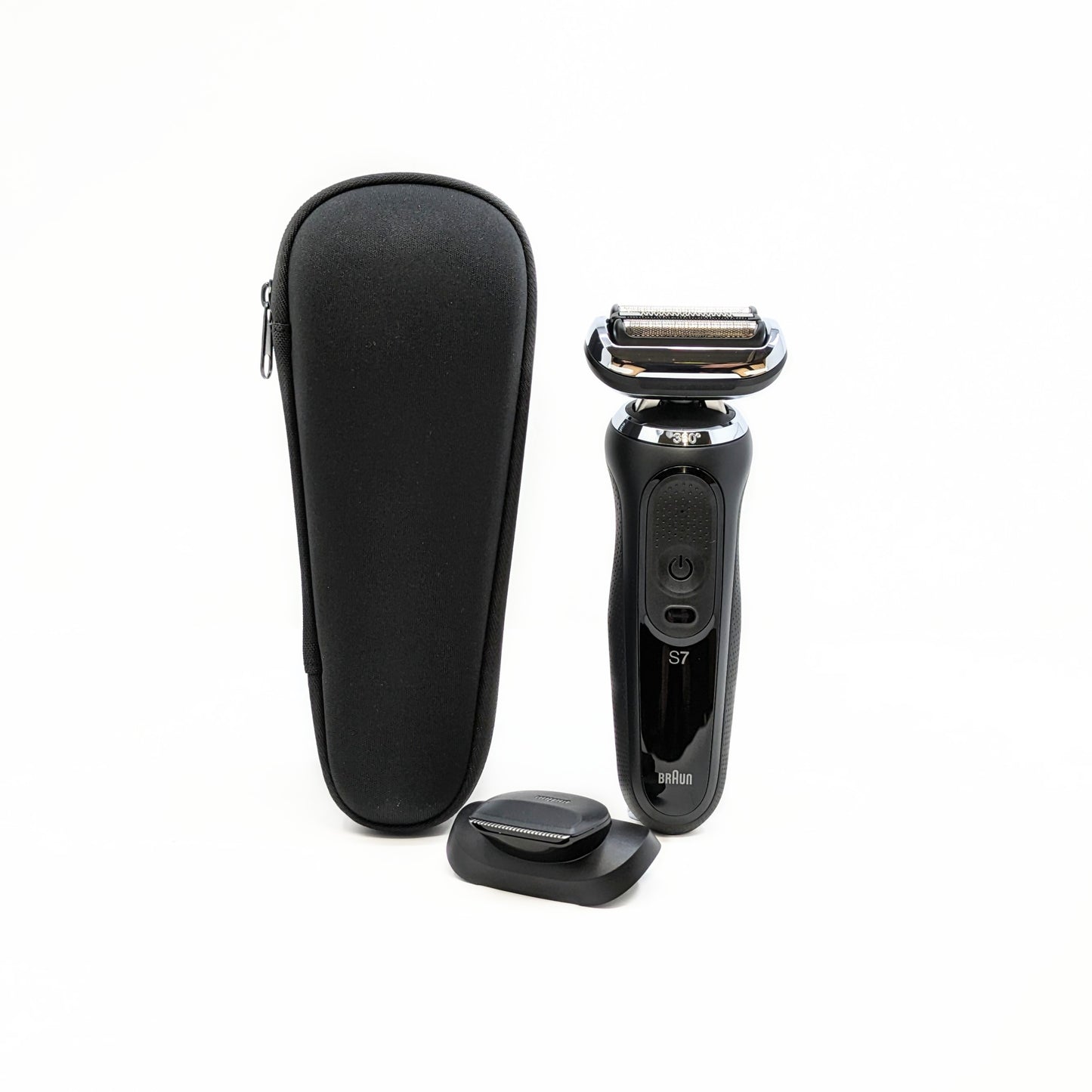 Braun Series 7 70-N1200s Electric Shaver Black - Imperfect Box - This is Beauty UK