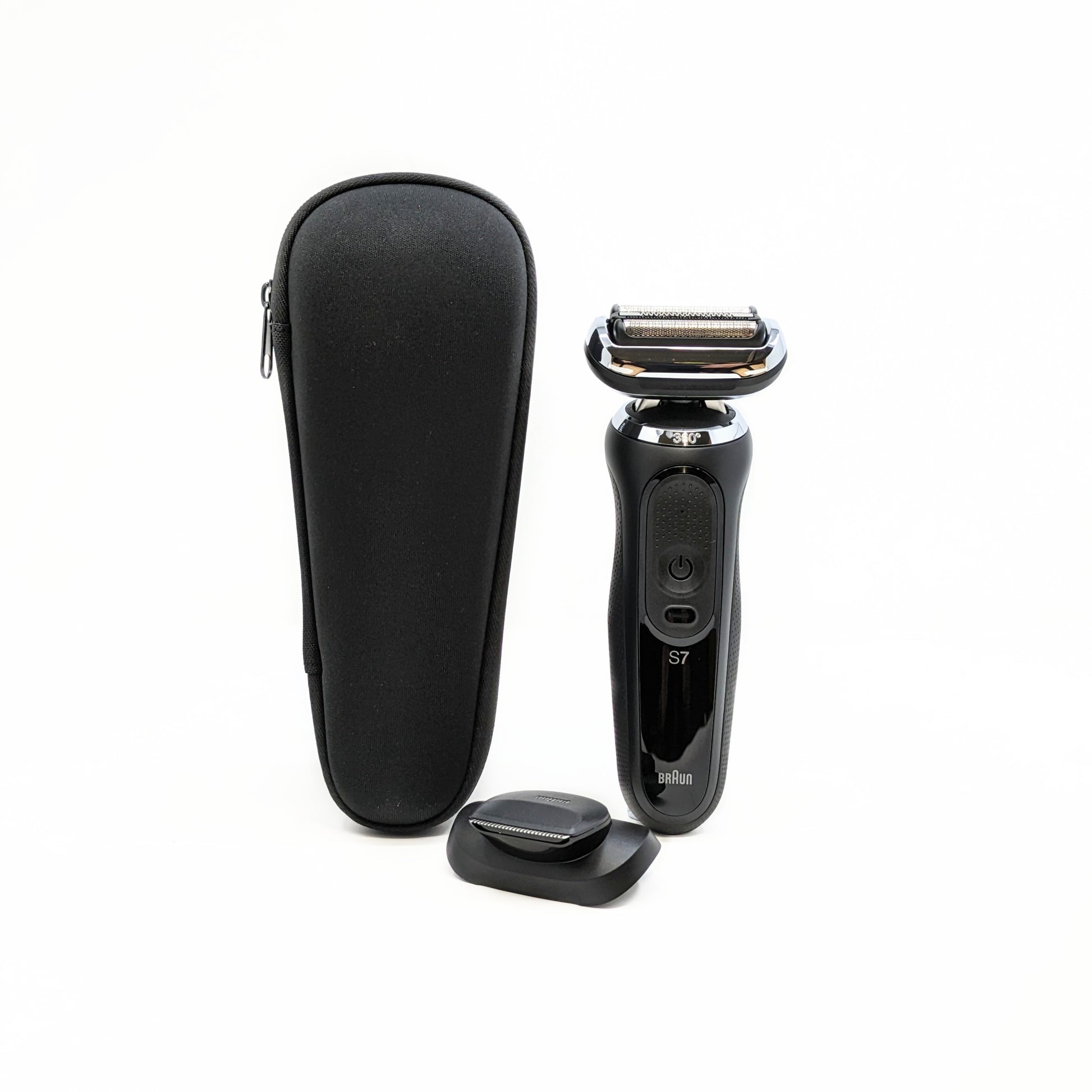 Braun Series 7 70-N1200s Electric Shaver Black - Imperfect Box - This is Beauty UK