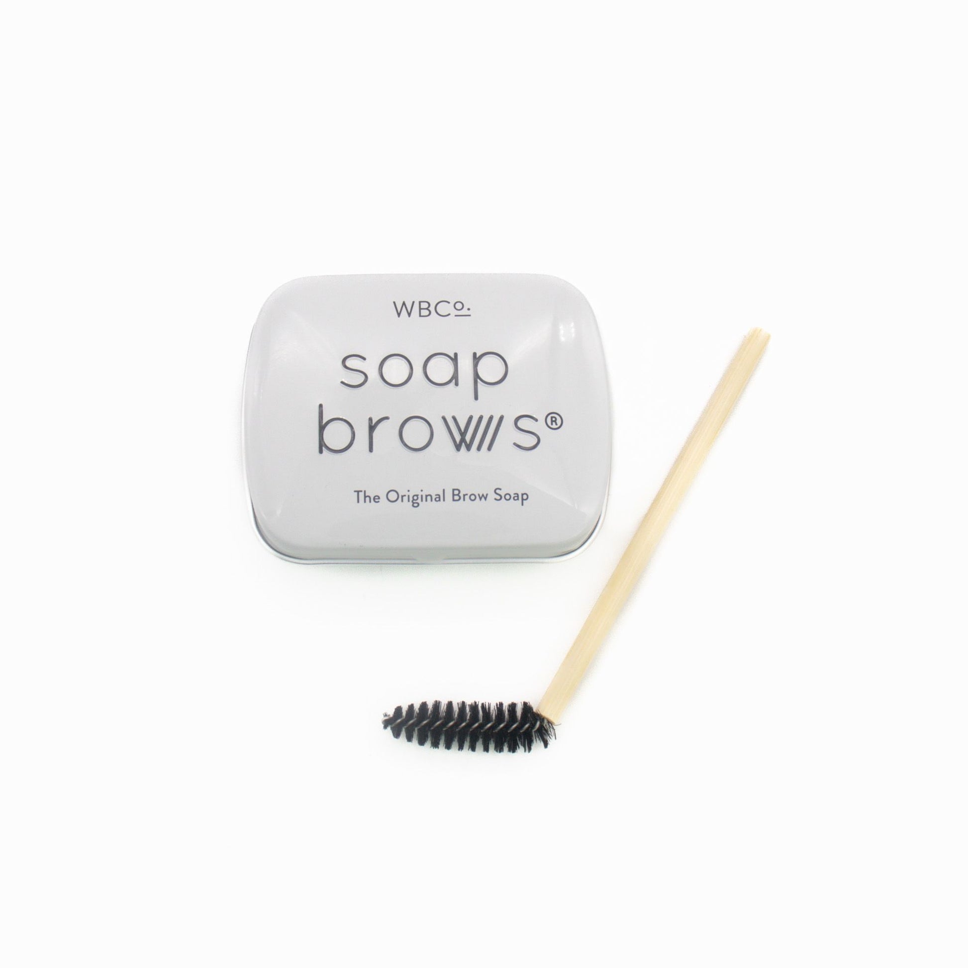 West Barn Co Soap Brows With Bamboo Spoolie 25g - Imperfect Box - This is Beauty UK