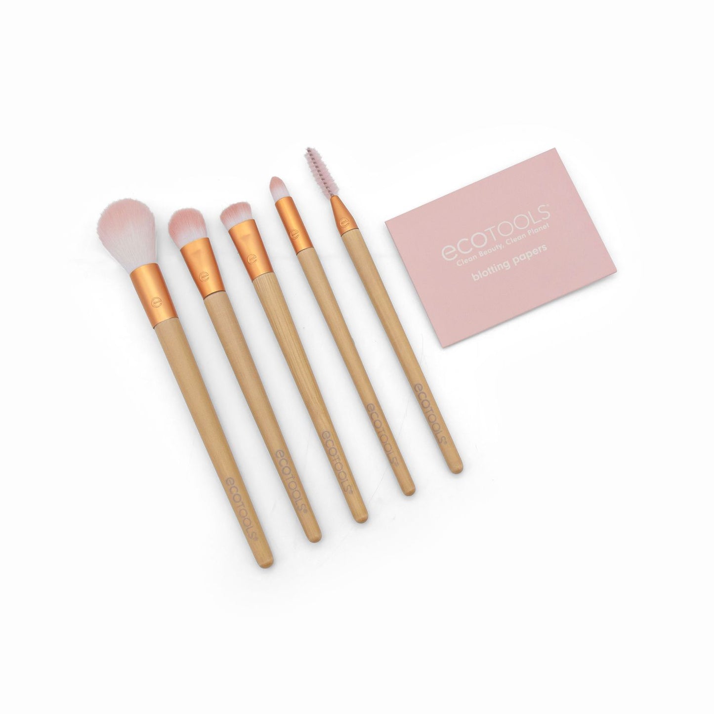 Eco Tools Starry Glow Makeup Brush Kit 6 Piece Gift Set - Imperfect Box