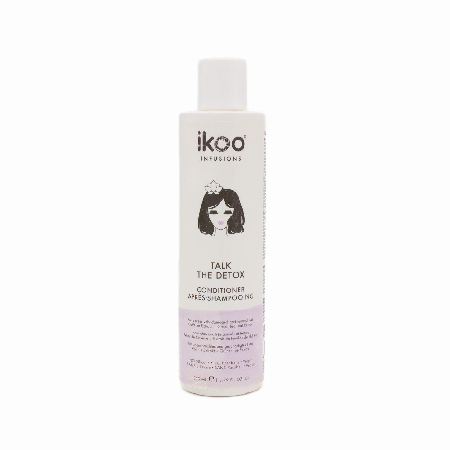 ikoo Talk the Detox Conditioner 250ml Lightweight Formula - Imperfect Container